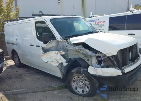 2020 Nissan Nv Cargo Nv1500 Sv Standard Roof V6 z USA, uszkodzony, nr VIN 1N6BF0KM5LN805472